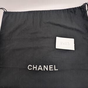 Authentic Black Chanel Dust Bag – 18"Wx23"H for Handbags, Wallets & Accessories